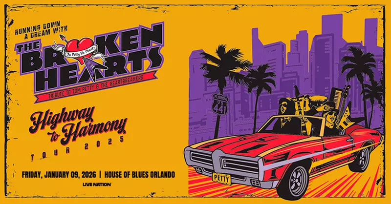 The Broken Hearts - Tom Petty Tribute on January 9 at 7 p.m. - Primary Image