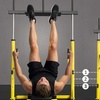 Image 3: SPORTNOW Vertical Leg Press Machine, Adjustable for All Heights