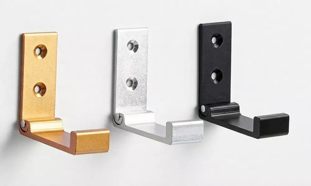 3er-Set Klapphaken zur Wandmontage