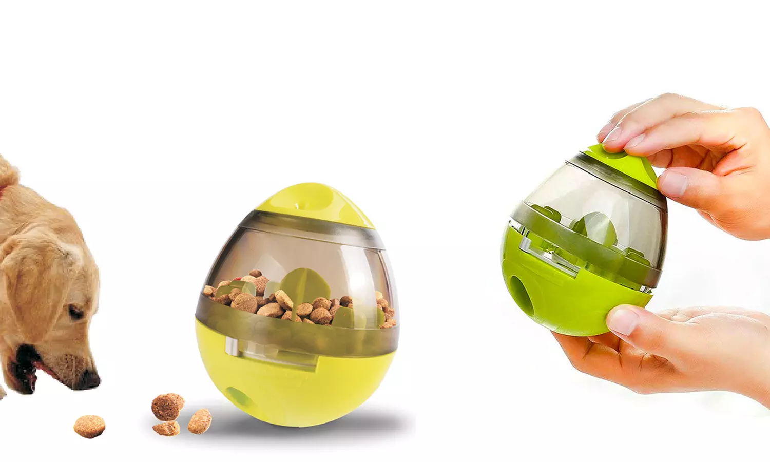 Tailtoys Dog Feeder Tumbler Ball Increases IQ  Toy