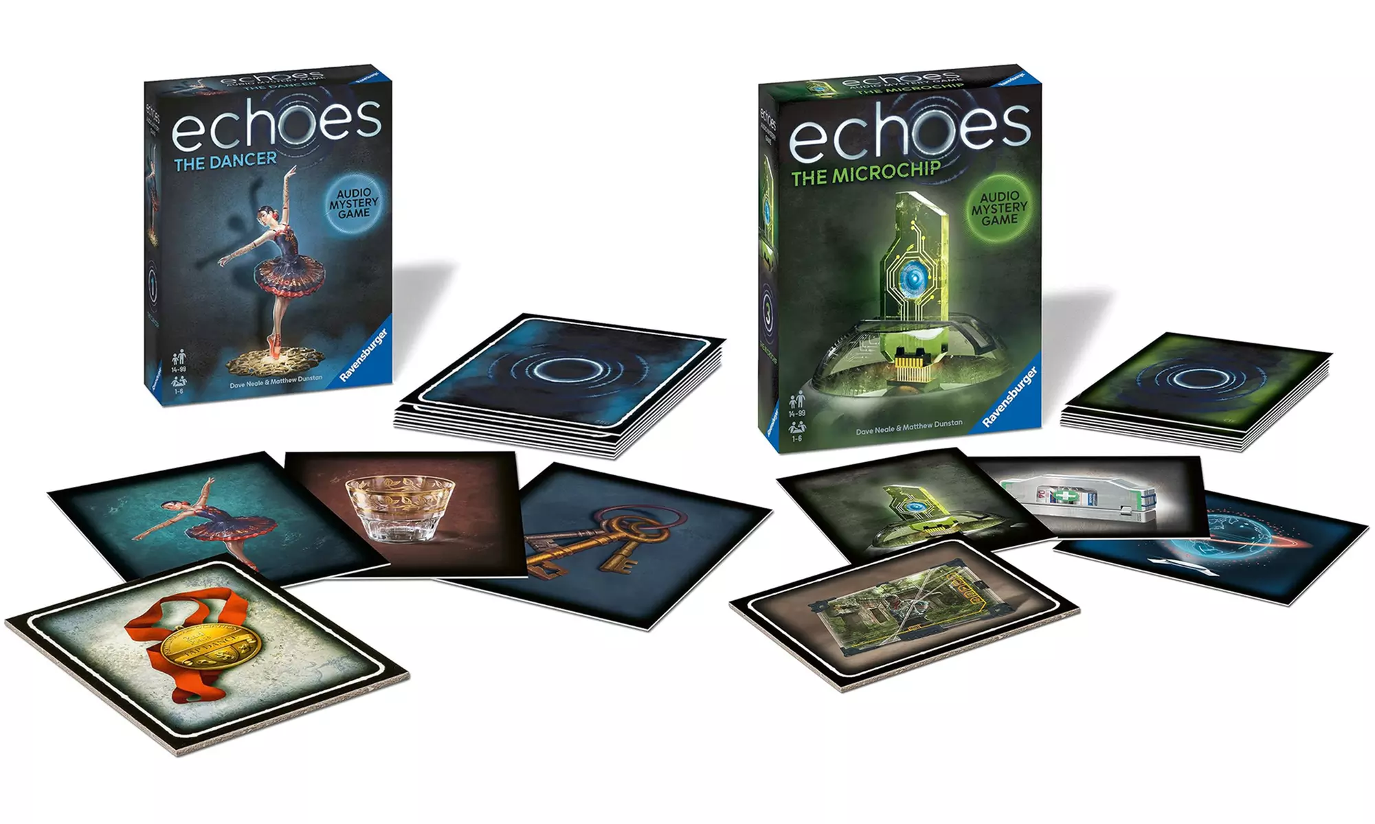 Ravensburger Echoes Immersive Audio Murder Mystery Party Game