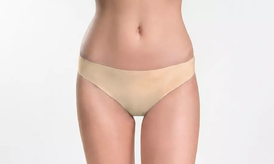 Pack de 6 braguitas brasileñas de algodón y elastano en colores lisos