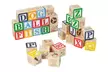 Set de 30 cubes en bois pour l'apprentissage des lettres, chiffres, symboles, animaux et couleurs - Second Medium