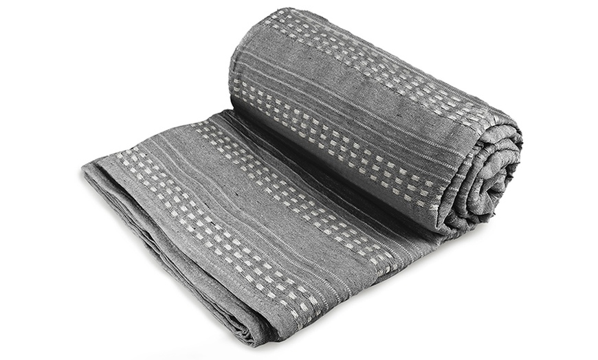 Image 3: Bankhoes en sprei van gerecycled katoen