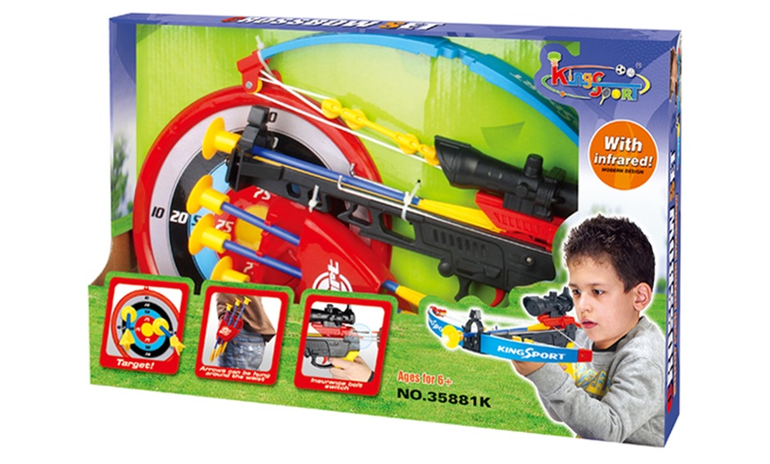 Image 4: Toy Crossbow Set