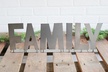 One, Three, Five, or Seven 6" Metal Designer Alphabets with Standing Tabs from Rusted Orange (Up to 82% Off) - Second Medium