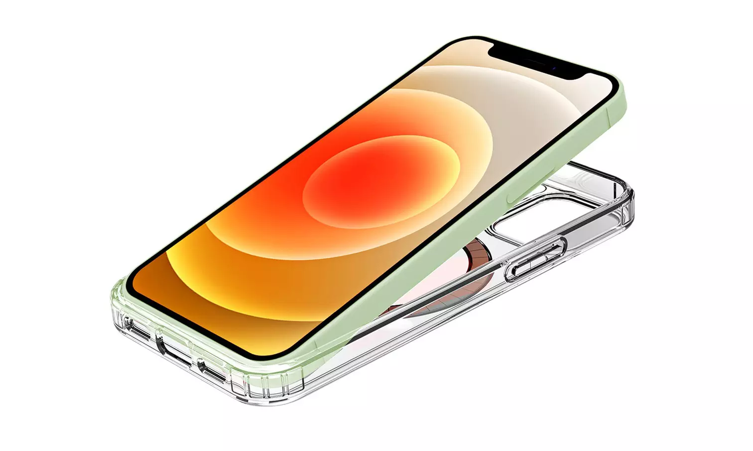 AICase For iPhone 12/12 mini/12 Pro/12Pro Max Shockproof Clear Magsafe Case