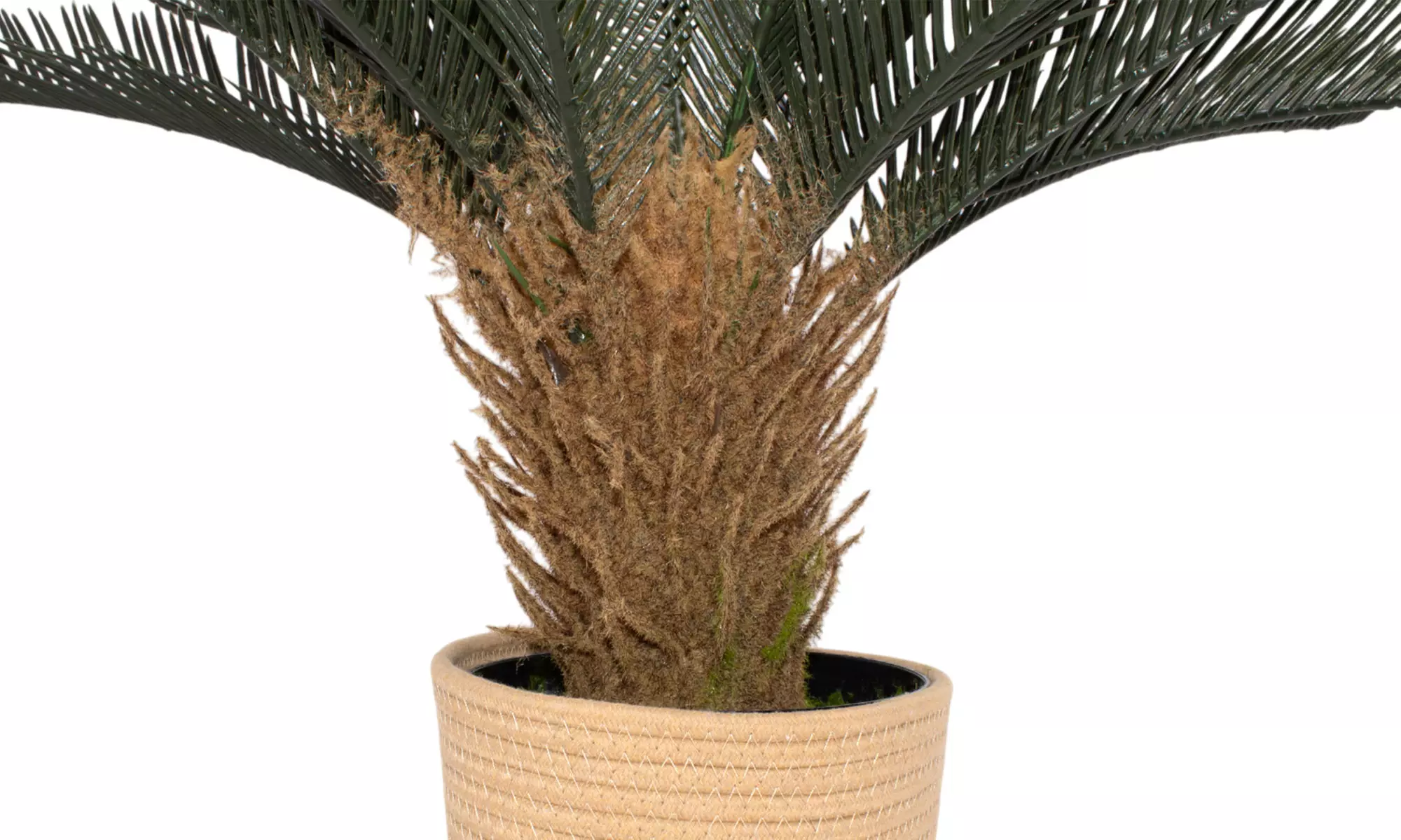 Plante tropicale artificielle avec pot