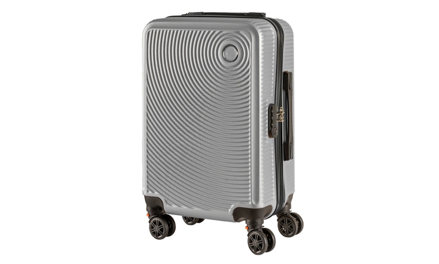 Image 27: ABS handbagage trolleykoffer in 10 kleuren