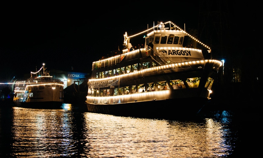 Image 1: Christmas Ship™ Festival – Soak in Festive Seattle Waterfront Views
