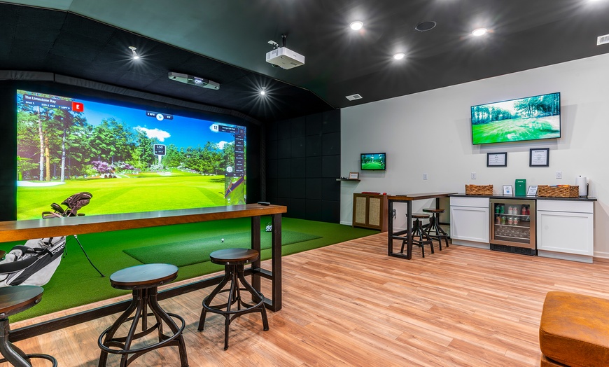 Image 10: Indoor Golf Simulator Rental at The Limestone Bay - Lexington, KY