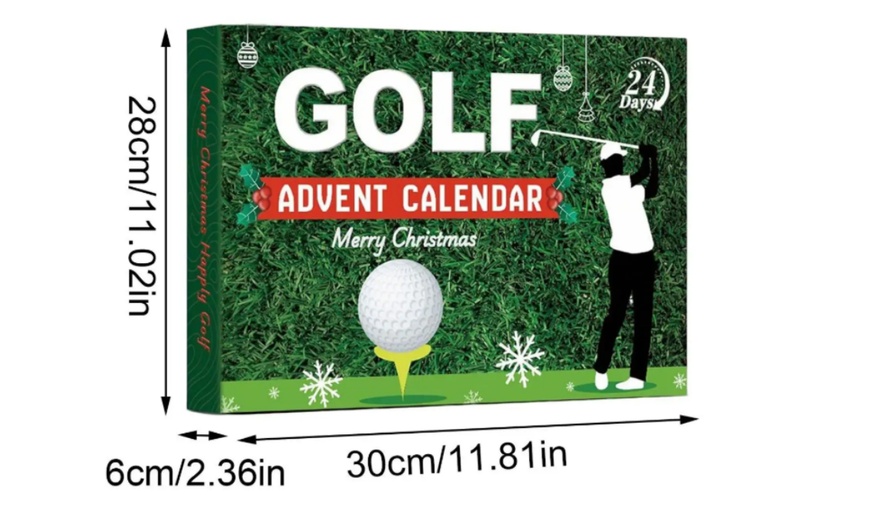 Image 4: 24-Day Golf Countdown Calendar
