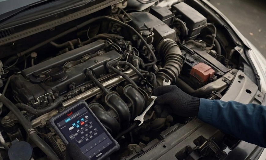 Image 5: Full-Service Oil Changes with Tire and Brake Checks