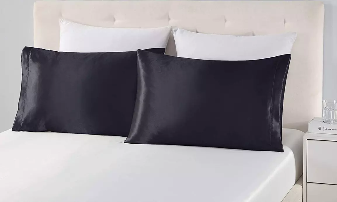  2-4 Pack Bridal Satin Hair Care Pillowcases Case for Hair Skin