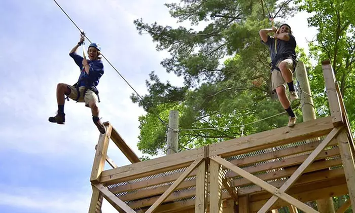 Michigan’s Scenic Mt. Holiday Zip Line Tour