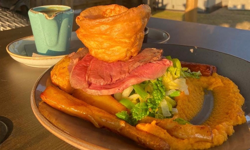 Image 8: Two-Course Meal with a Glass of Wine for Two or Four a A Village Pub