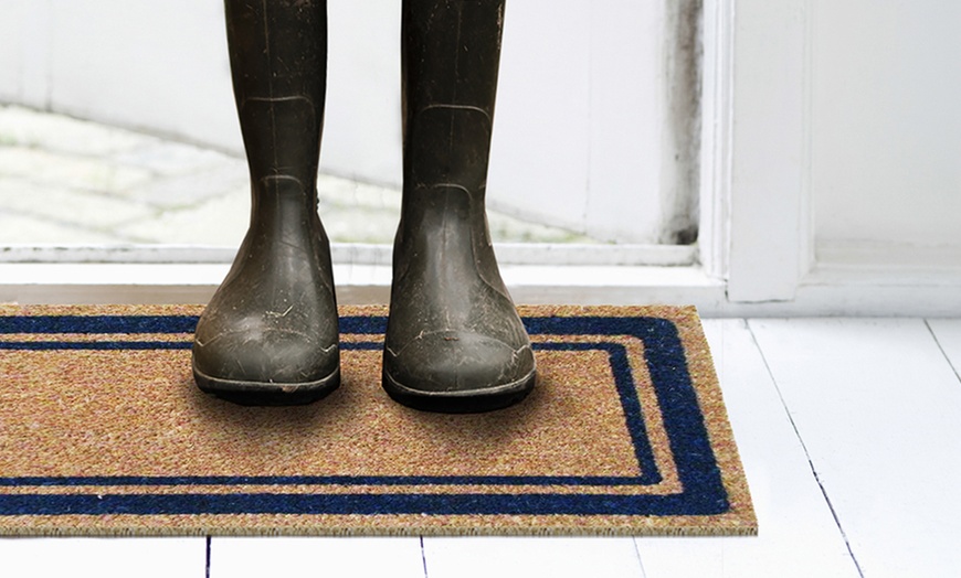 Image 2: Paillasson antidérapant en fibre de coco 