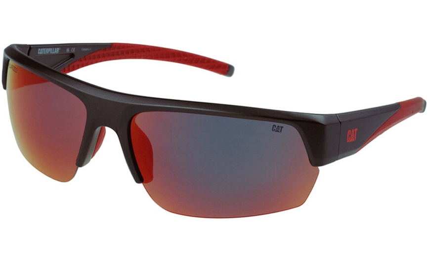 Image 4: Caterpillar Mirror Polarised Sunglasses   