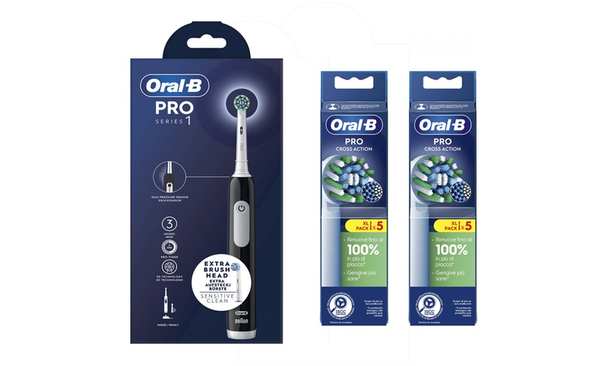 Image 9: Brosse à dent électrique Oral-B avec 5 ou 10 têtes de brosses