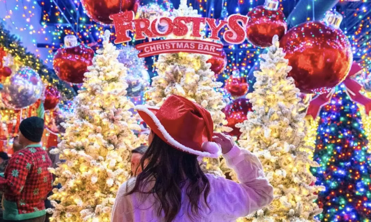 Immerse Yourself in the Ultimate Christmas Holiday Experience at Frostys Christmas Bar Austin