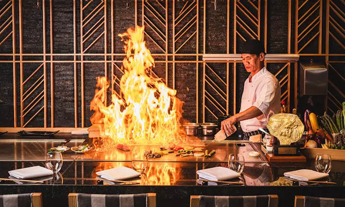 Japanese Dining Experience with a 3-Course Menu and Cocktail