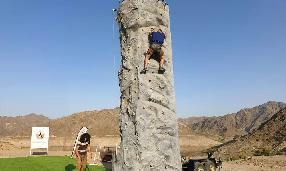 Zipline Thrill Experience at Fujairah Adventure Park