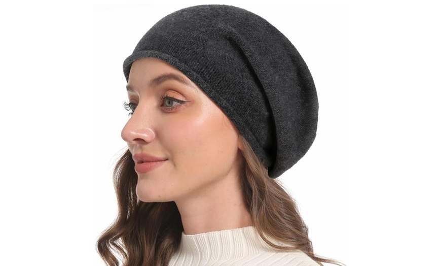 Image 2: 1 oder 2x Unisex-Beanie aus 100 % Wolle
