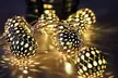 1 ou 2 guirlandes lumineuses d'inspiration marocaine alimentées par piles, de 10 ou 20 LEDs - Image 7