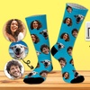 Image 4: Custom Photo Socks from Justyling — Perfect Graduation Gift (Up to 81% Off)