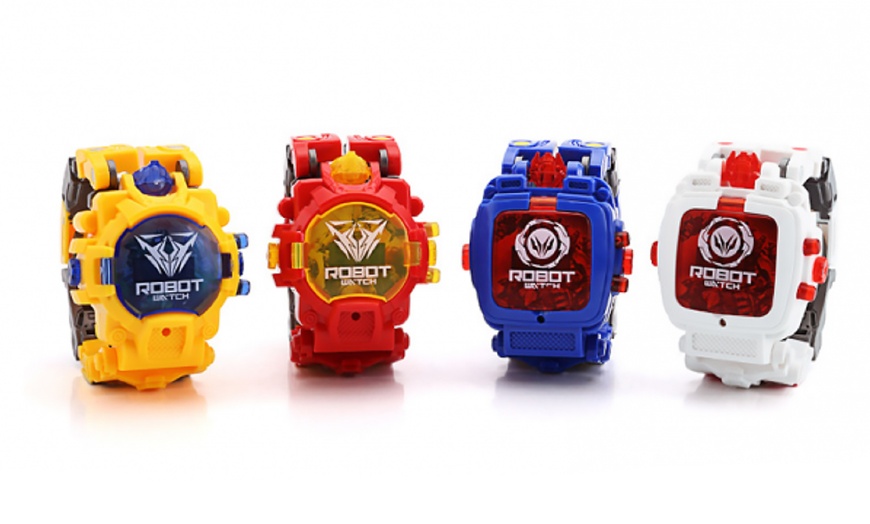 Image 2: Robot Kids Electronic Watch