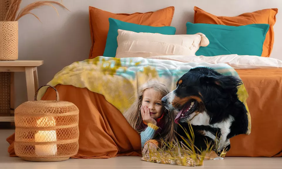 Personalised Photo Blanket from Photo Gifts