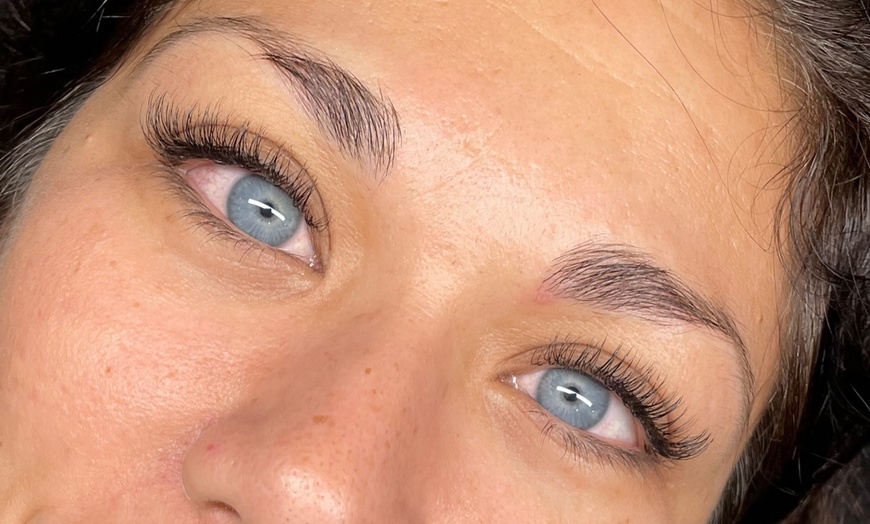 Image 5: Eyebrow Shaping and Tinting, Lash Lift, or Classic Lash Extensions