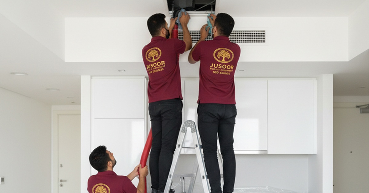 Improve Air Quality With Jusoor Facility Management Ac Duct Cleaning Improve Air Quality With Jusoor Facility Management Ac Duct Cleaning