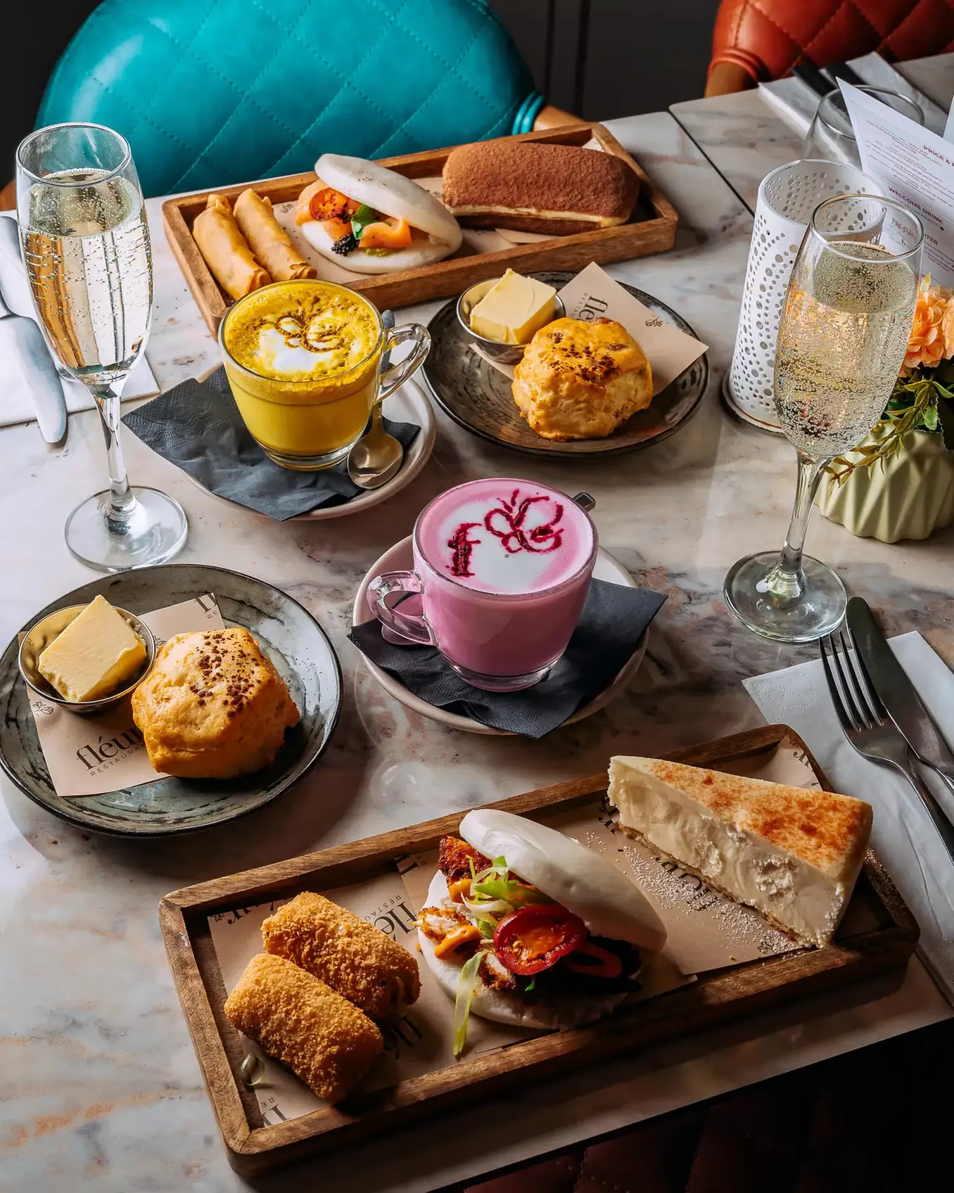 Afternoon Tea at Fleur Restaurant and Bar Leeds