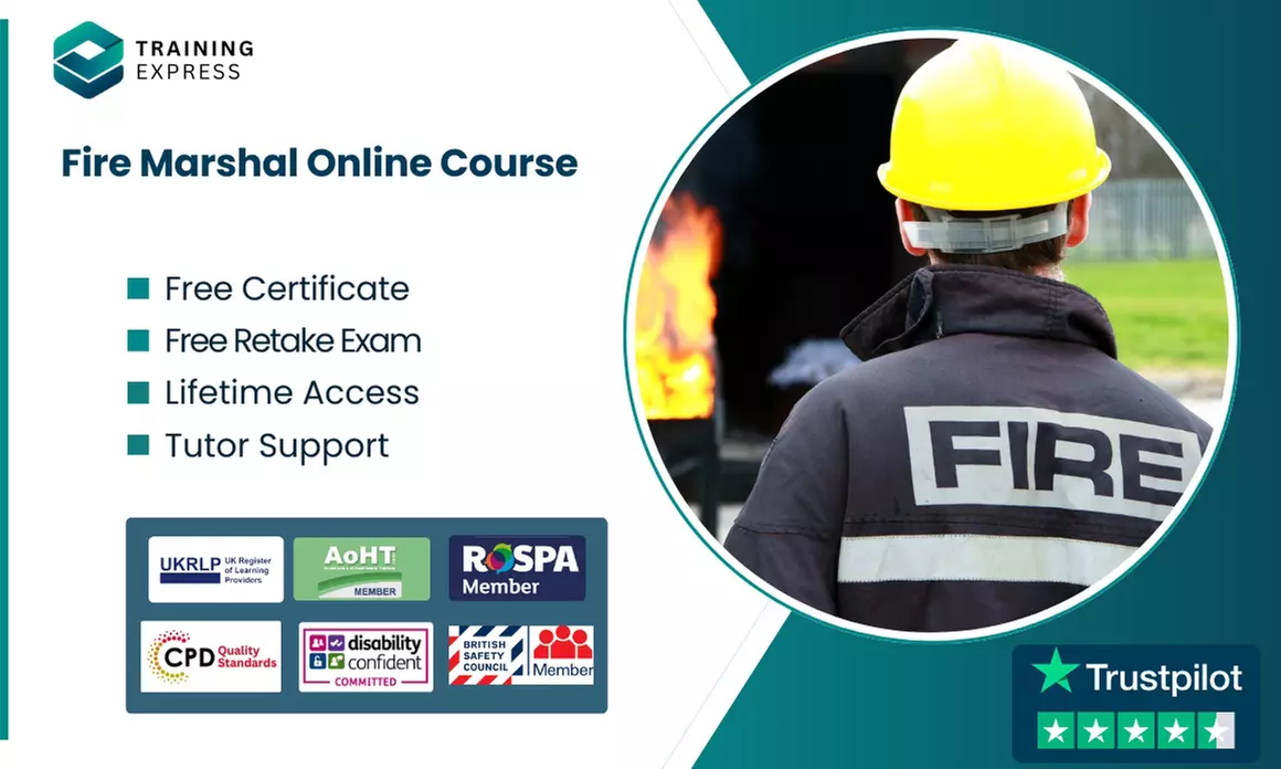 Fire Marshal Online Course Or Lifetime Membership to 2500+ Courses from Training Express (Up to 40% Off)