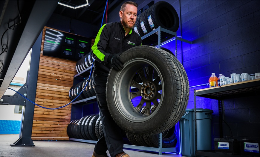 Image 3: Drive smoother with an Oil Change and Tire Rotation Up to 31%