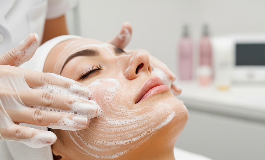 Image 1: 1 oder 2 x Face Cleansing Behandlung für 1 Person mit Soffort-Effekt