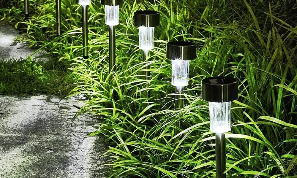 Fino a 16 lampade LED da giardino a energia solare - Primary Image