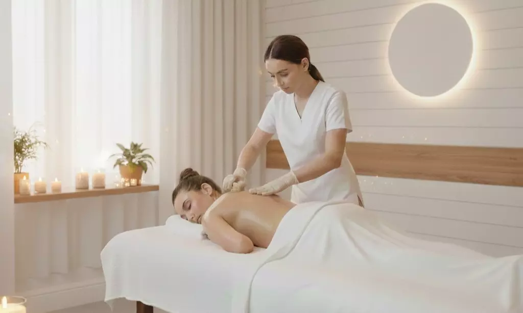 Relax & Glow: 30 or 60-Minute Pamper Packages with Back Scrub, Massage & Facial (Up to 42% Off) - Primary Image