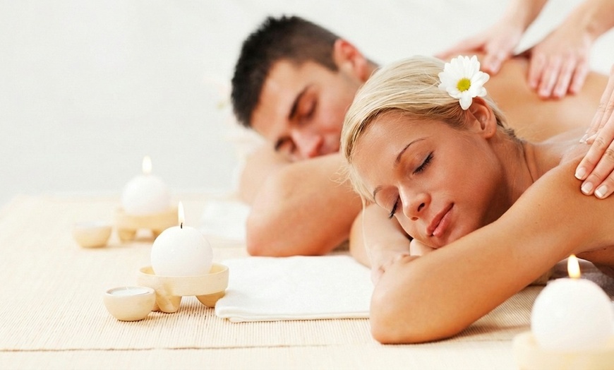 Image 2: Solo or Couples 60-Minutes Deluxe Body Massage w/ Hot Stone Treatment