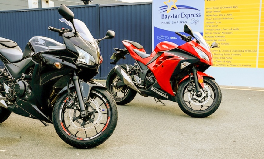 Image 4: Up to 40% Off on Exterior Wash & Wax (Exterior Detail) - Car at Baystar Express Hand Car Wash New