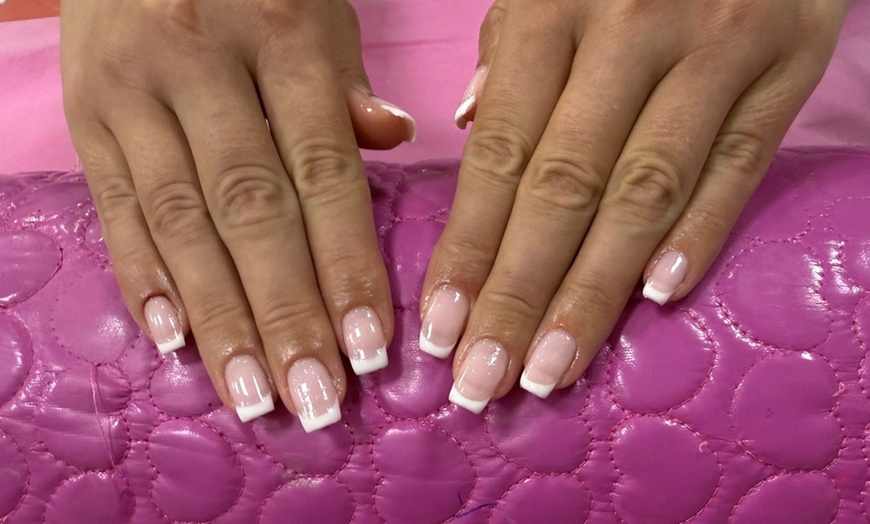 Image 10: Haircut, Wash & Blow-dry w/w/o Hot Oil, Root Color, Mani-Pedi or Combo