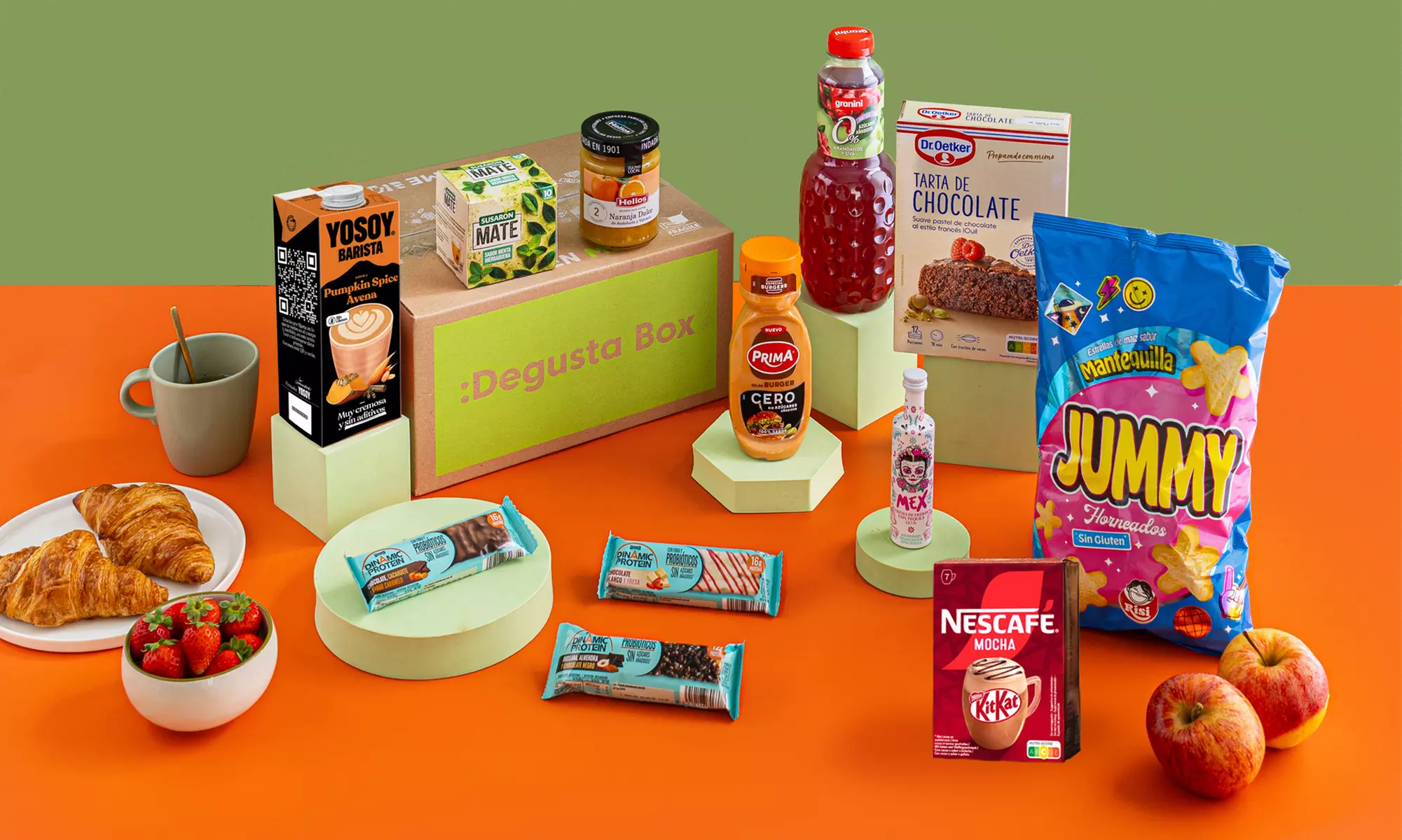 Suscríbete a una caja de sorpresas al mes con Degustabox