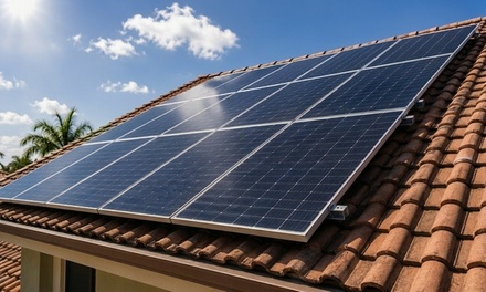 Solar Panel Cleaning Up to 20 Panels - Luxury Window Cleaning