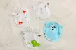 Baby Anti Scratching Soft Cotton Gloves Newborn Protection Face Scratch Mittens - Second Medium