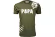 Rock and Luxe Inc. Men's Papa Bear Shoulder Tee – Comfy & Casual - Second Medium