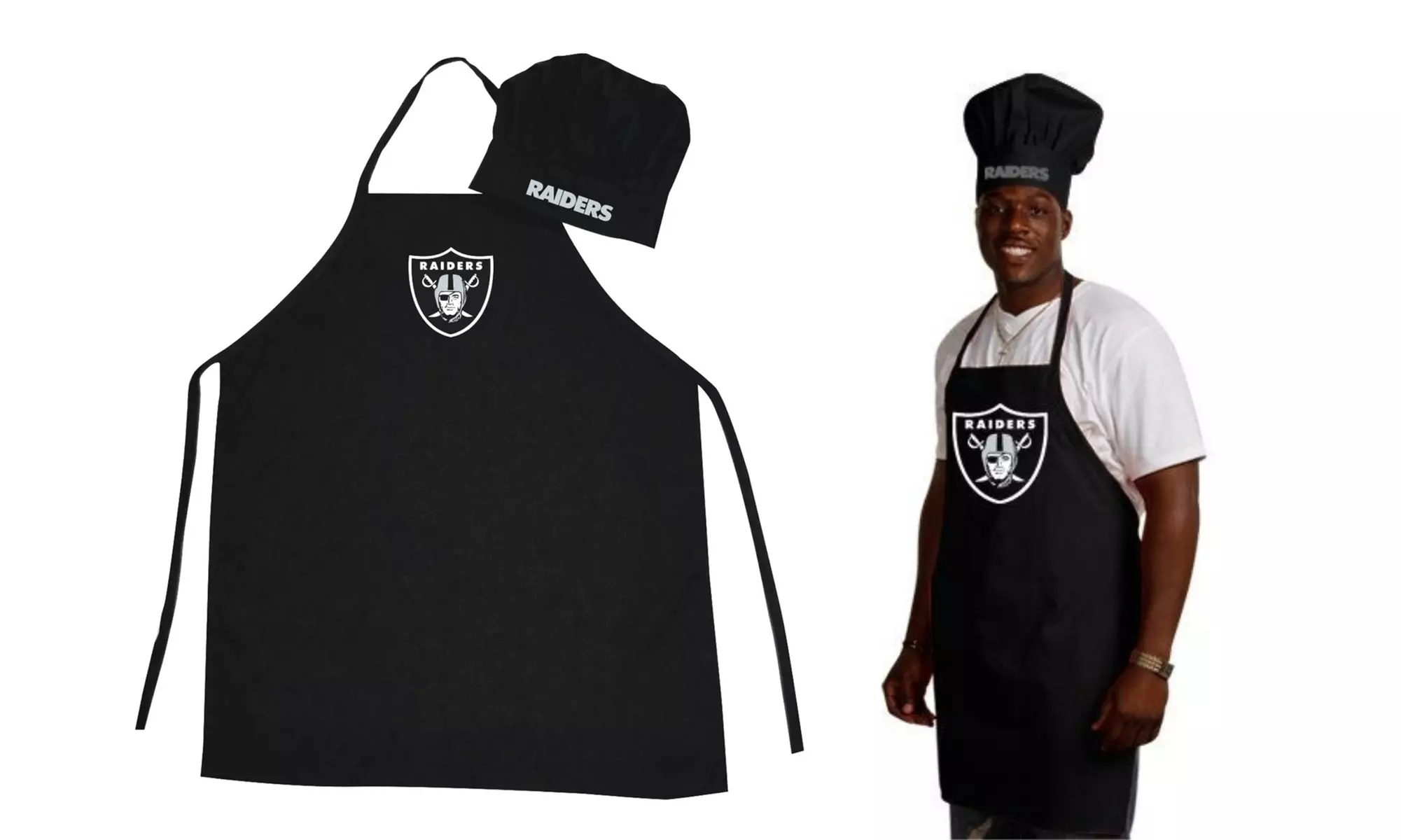 PSG NFL Cooking Apron and Chef Hat Set (2-Piece)
