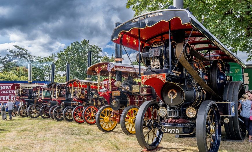 Image 8: Child and Adult Tickets to Belvoir Castle Steam and Country Fair 