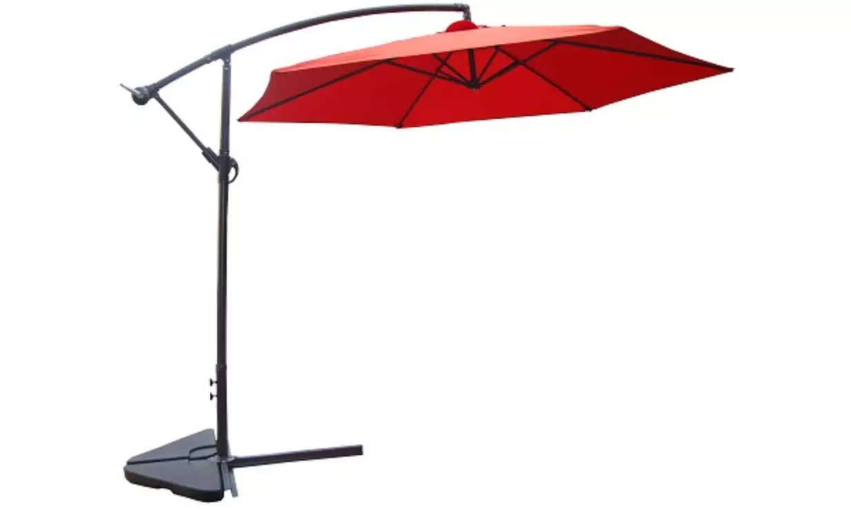 Parasol déporté octogonal (3 m) ou housse de protection de Kocoon