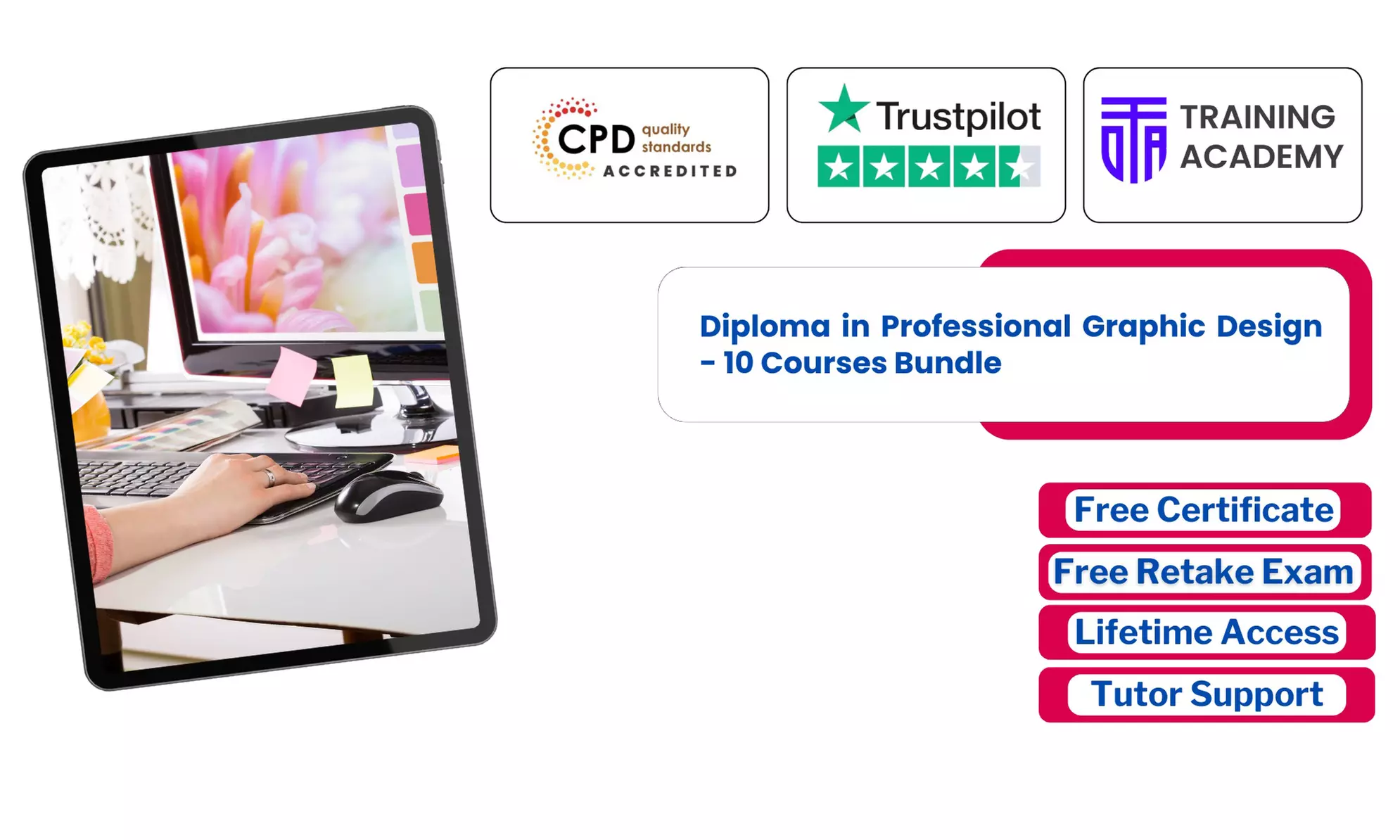 Unlock creative potential at Online Training Academy with Comprehensive Online Course Bundle (Up to 75% Off) - Primary Image
